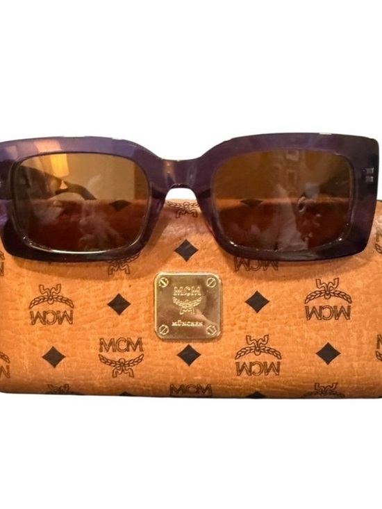 MCM Accessories - MCM Purple Rectangular Sunglasses with Brown Lenses 😎🕶️